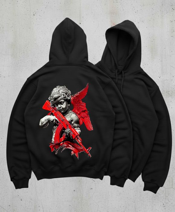 Чоловіче худі тепле, толстовка, кофта на флісі оверсайз