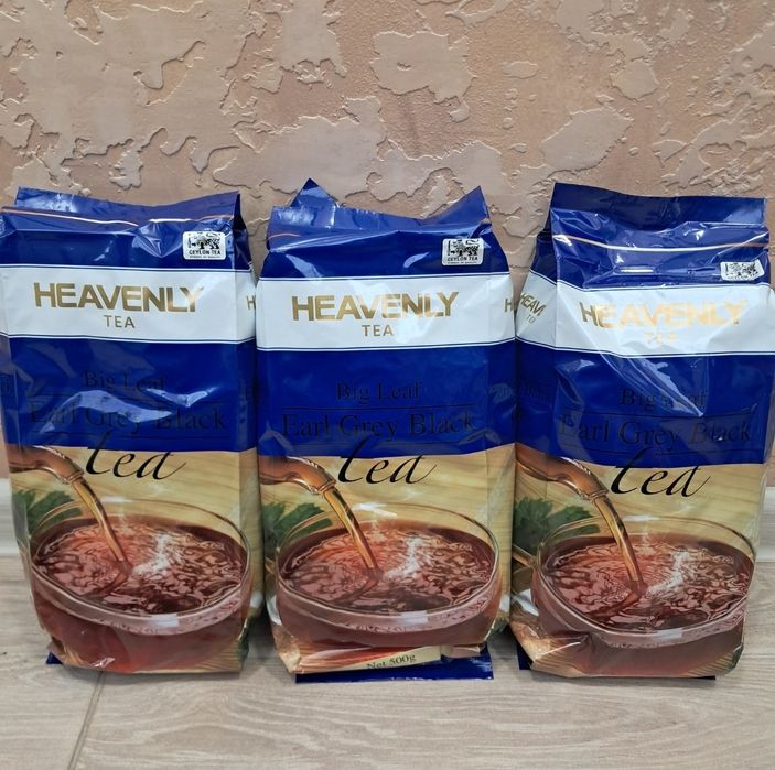 Чорний чай з бергамотом Heavenly / зелений чай Heavenly / чорний чай