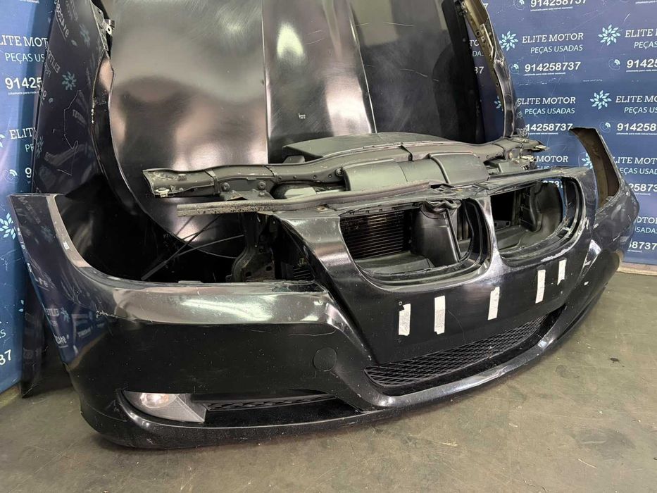 Frente completa usada BMW SERIE 3 E90 E91 LCI 320D capot parachoques guardalamas radiador oticas