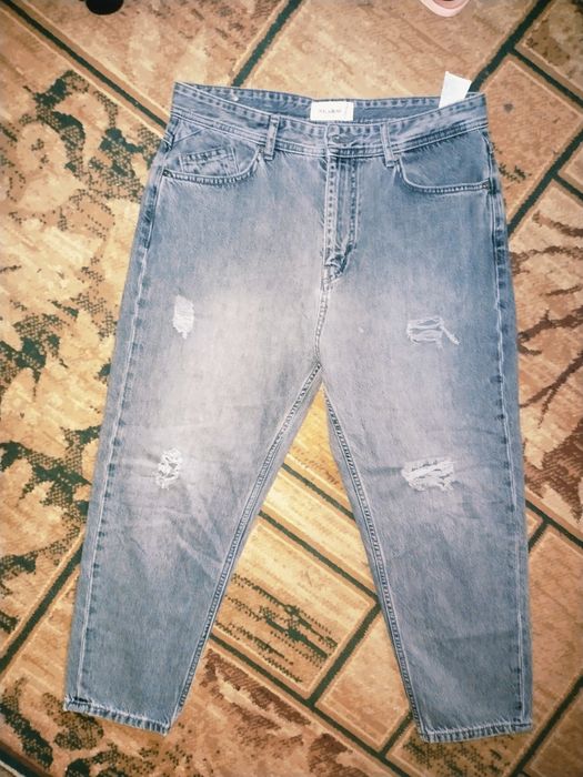 Джинси Pull&Bear мом широкі 30р