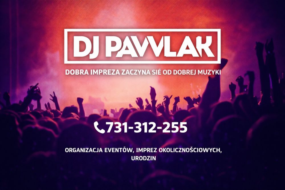 DJ na imprezy okolicznosciowe/urodziny