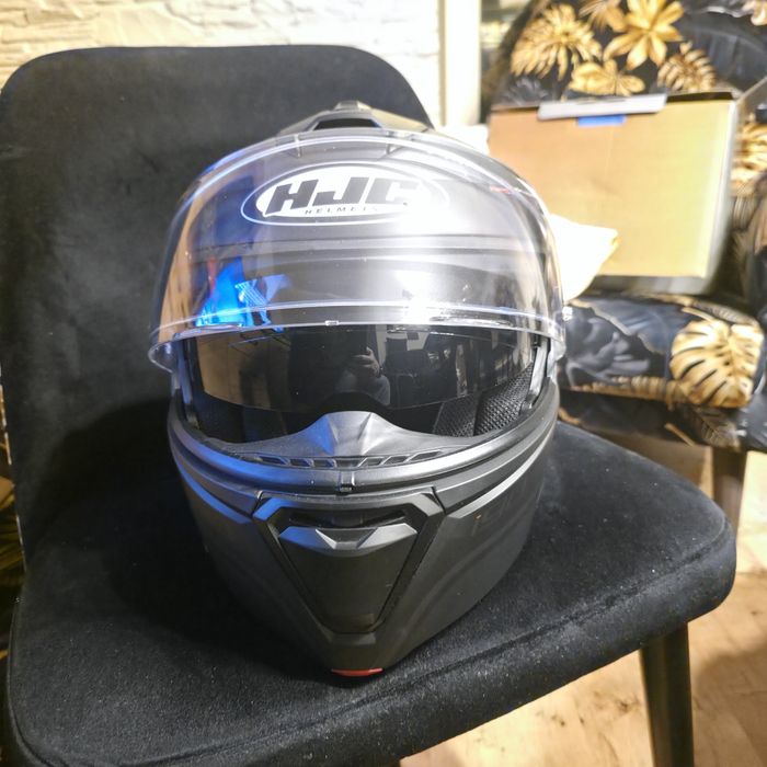 Kask HJC i90 szczękowy, rozm. [S 55-56], stan jak nowy, Pinlock