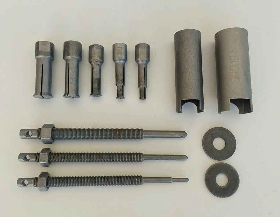 Conjunto Extração Rolamentos Internos 9 a 23mm Universal - 8 peças