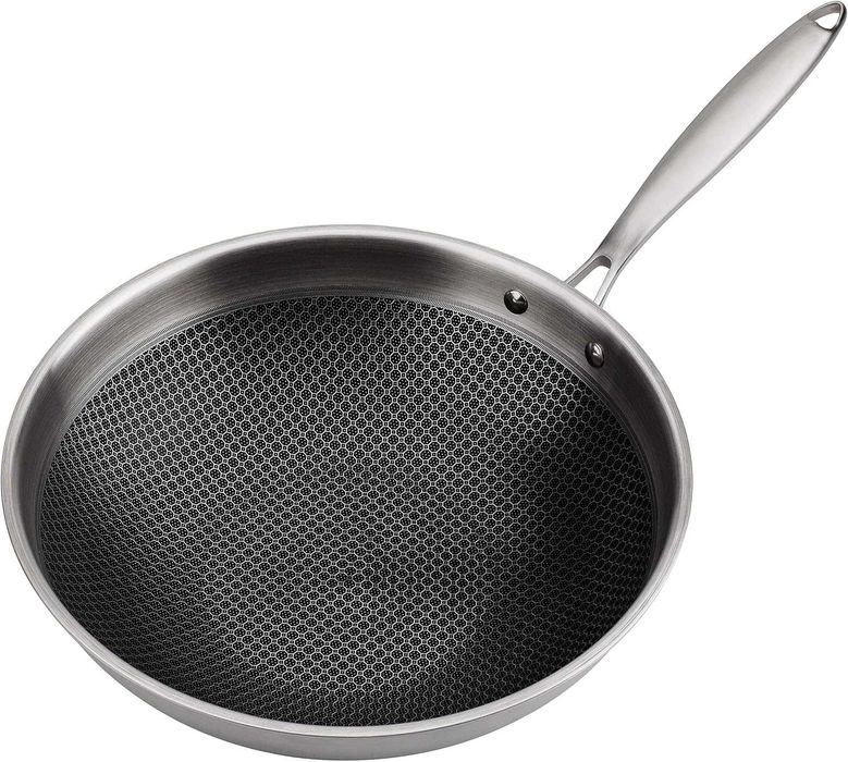 GSW 868402 Patelnia  32 cm stal nierdzewna do wszystkich kuchenek