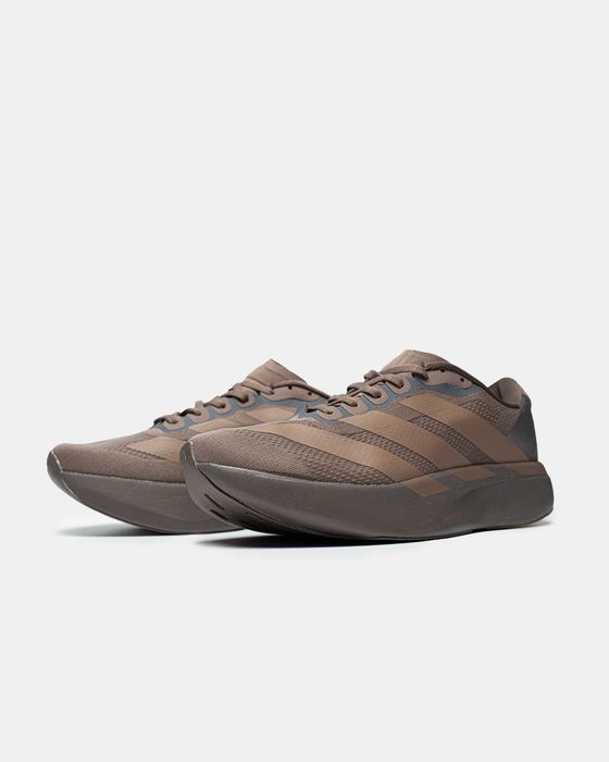 Чоловічі кросівки Adizero EVO SL 'Charcoal Coffee Met. Aurora Black' KI6884 . Розміри 41-45