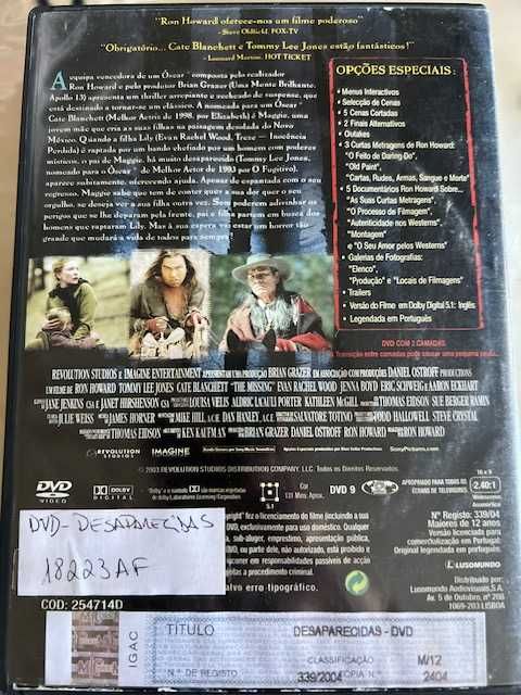 Desaparecidas de Ron Howard com Tommy Lee Jones