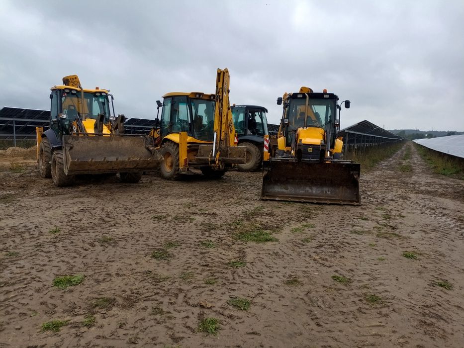 Usługi koparką, transport