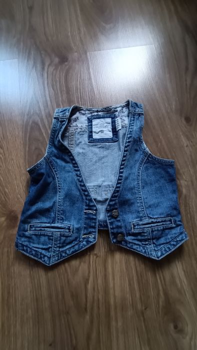 Kamizelka jeansowa
