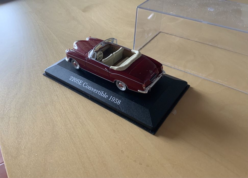Mercedes, 220SE Convertible 1958 - Altaya, escala 1/43