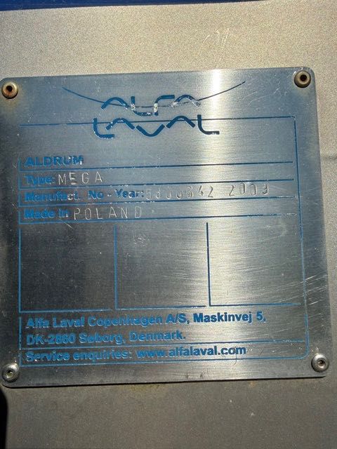 Alfa Laval FILTR DO PULPY WIERTNICZEJ  używana nowa niska cena