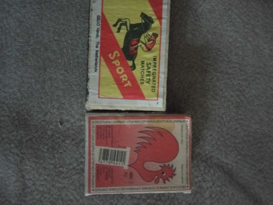 Спички 1968 и 1985