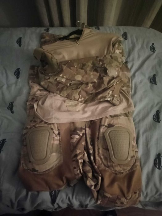 FULL KIT AIRSOFT | Farda , Chest Rig , Capacete , Cinto , Hidration