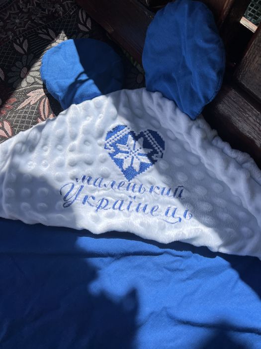Плед- конверт на виписку