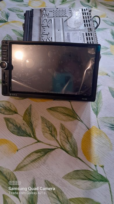 Radio de carro com tv