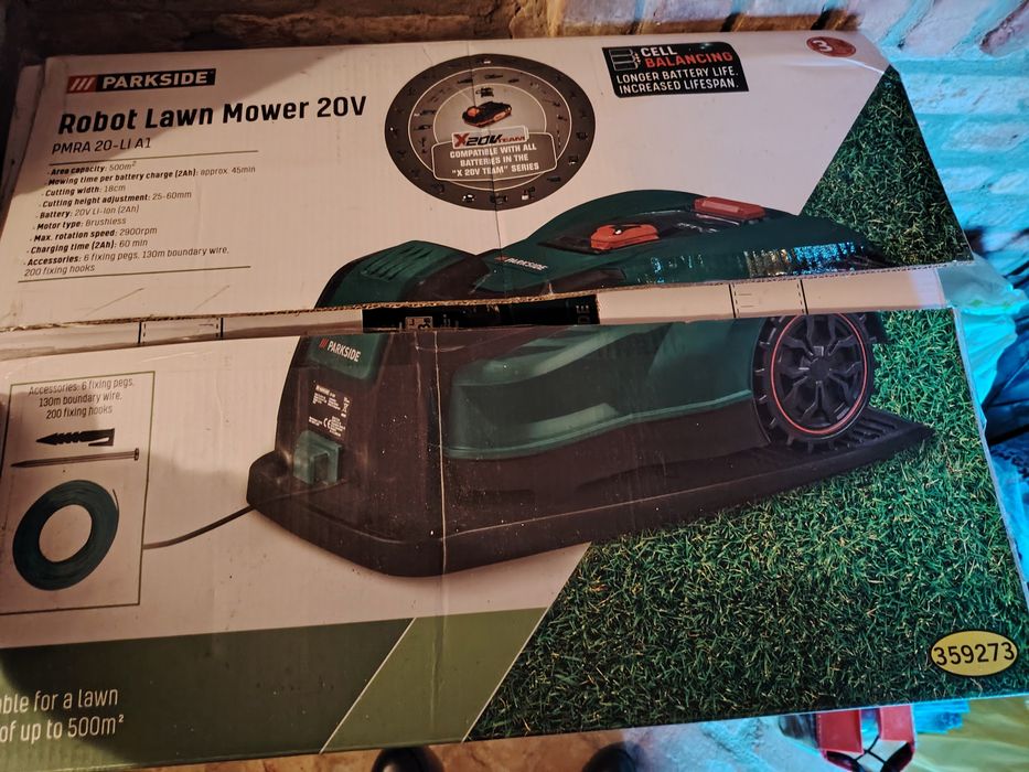 Kosiarka samobieżna parksaid