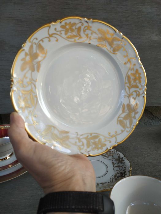 Чайное трио тройка чайне тріо трійка Германия Бавария Винтаж Фарфор