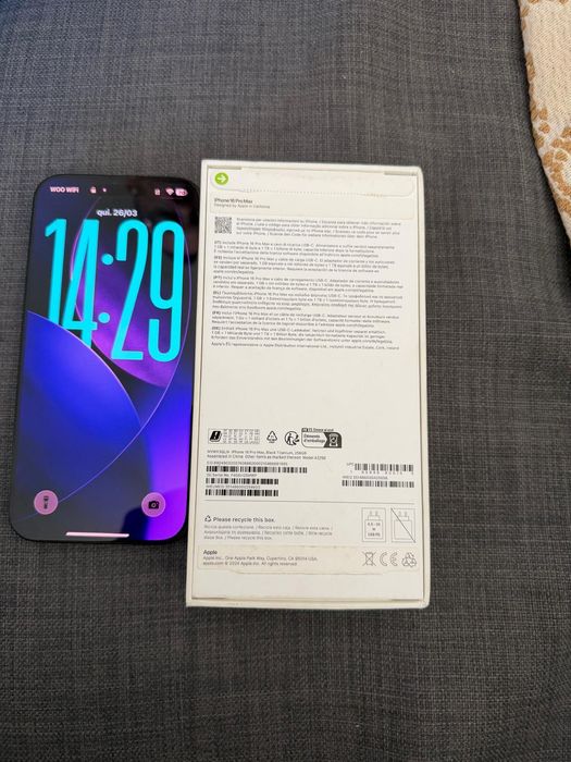 Iphone 16 Pro Max 256GB Titanium Black