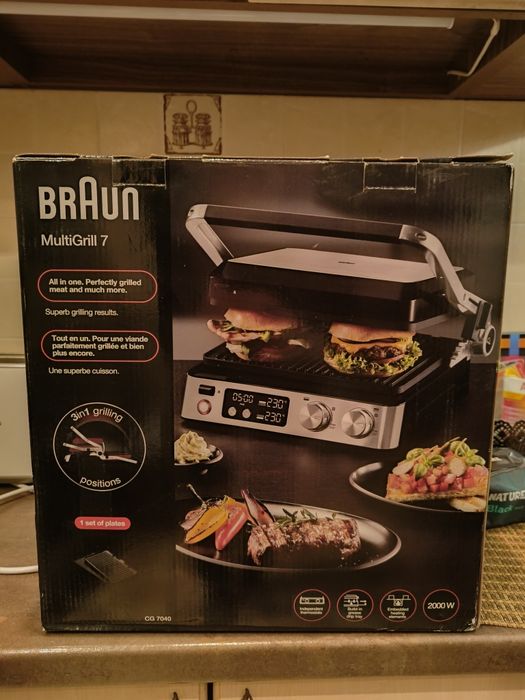 Braun MultiGrill 7 Гриль контактний