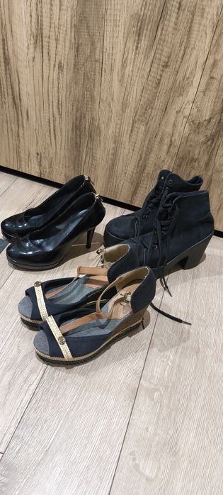 Buty damskie 3 pary rozmiar 36