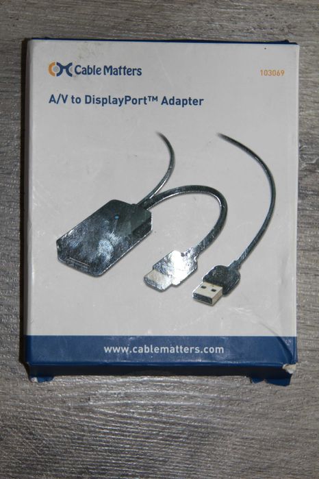 Адаптер Cable Matters HDMIс поддержкой разрешения видео 4K