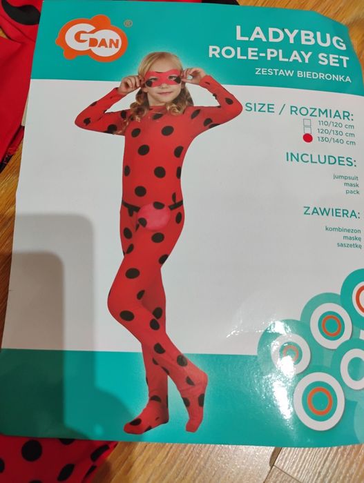 Strój karnawałowy dla dziewczynki