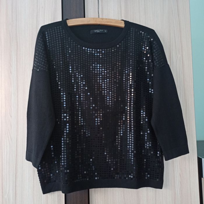 Mohito cienki sweter damski 3/4 rękaw rozmiar  XS/S