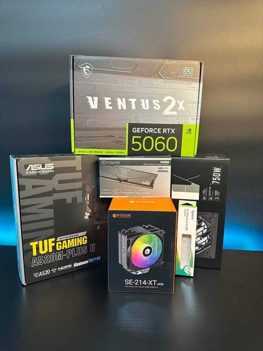 Digital PC Solid Atlas | Ryzen 5 5600 + RTX5060