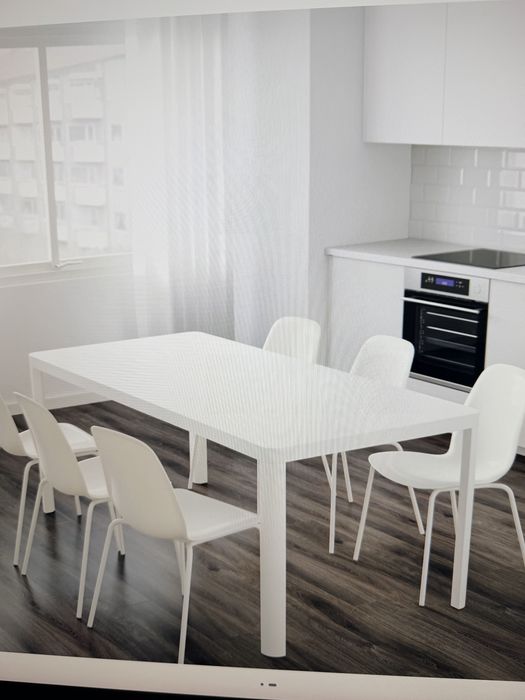 Stol IKEA Tingby z  6 krzeslami Tobias