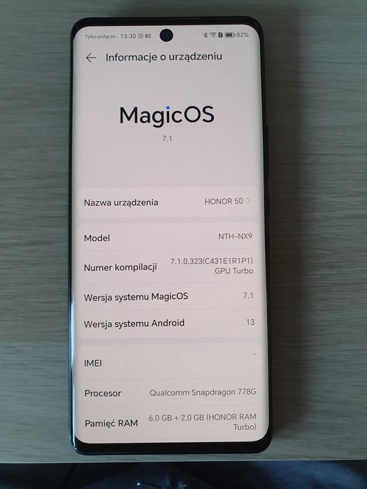 Honor 50 5G | 6/128GB | Stan BDB