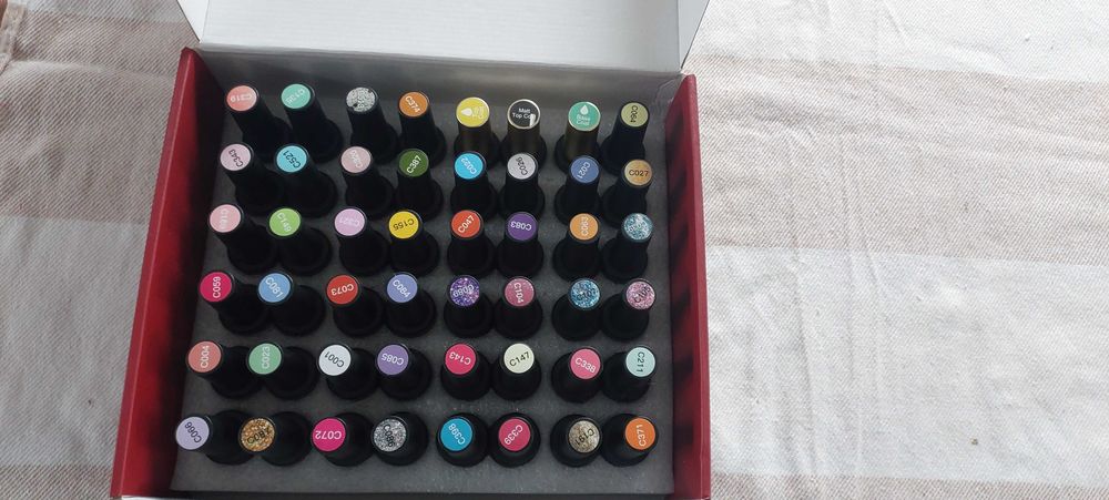 ROSALIND Zestaw Lakierów UV 48 Sztuk