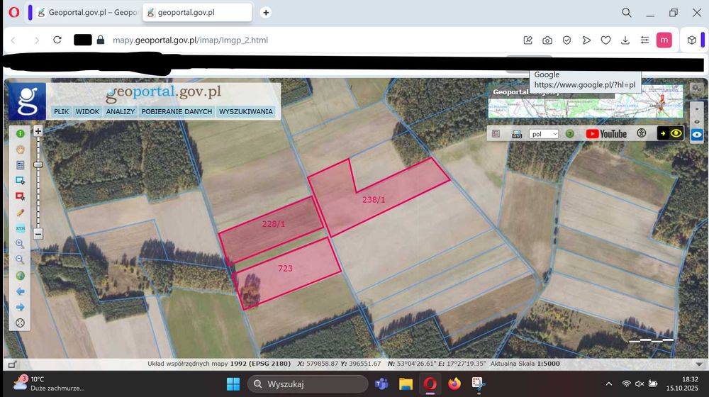 Sprzedam działki rolne gmina Kcynia.