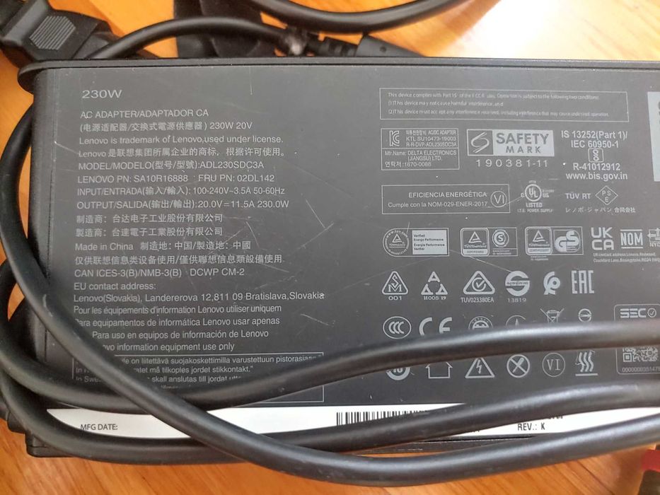 Laptop Lenovo Legion 5 Pro 16ITH6H i7 16" 165Hz 16GB SSD1000GB RTX3060