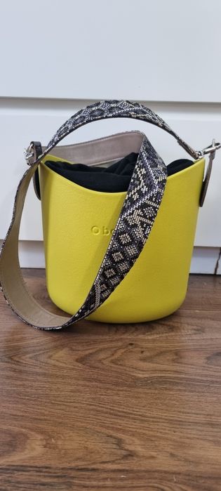 Obag basket żółty