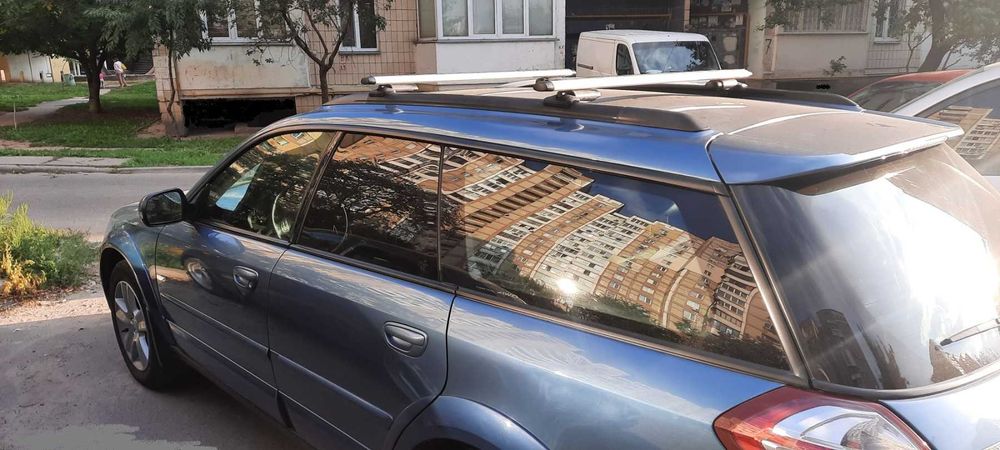 Комплект  Модельних Аеро перемичок YY7-E на Subaru Outback BP2003-2009