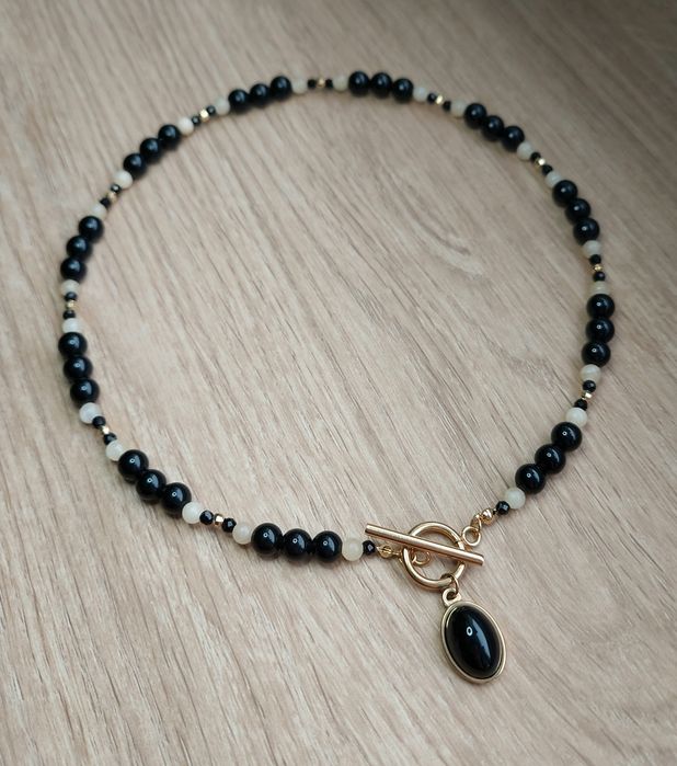 Naszyjnik. Kamienie naturalne