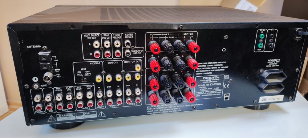 Wzmacniacz Onkyo TX-SV636 z Pilotem