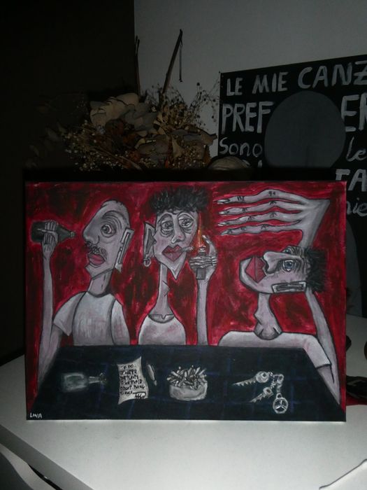 Ręcznie malowany obraz 30x40