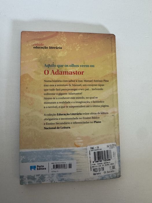 Livros de leitura obrigatória Português