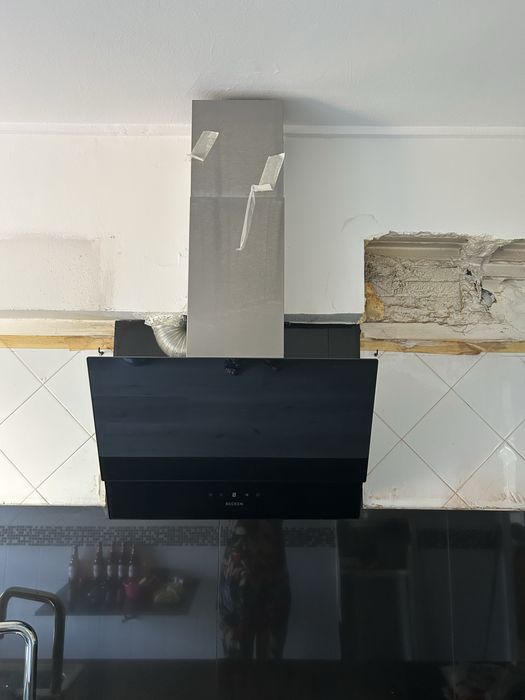 Forno e exaustor