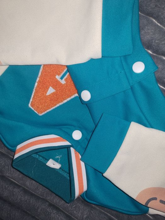 Bluza chłopięca zapinana basebolówka 5 lat