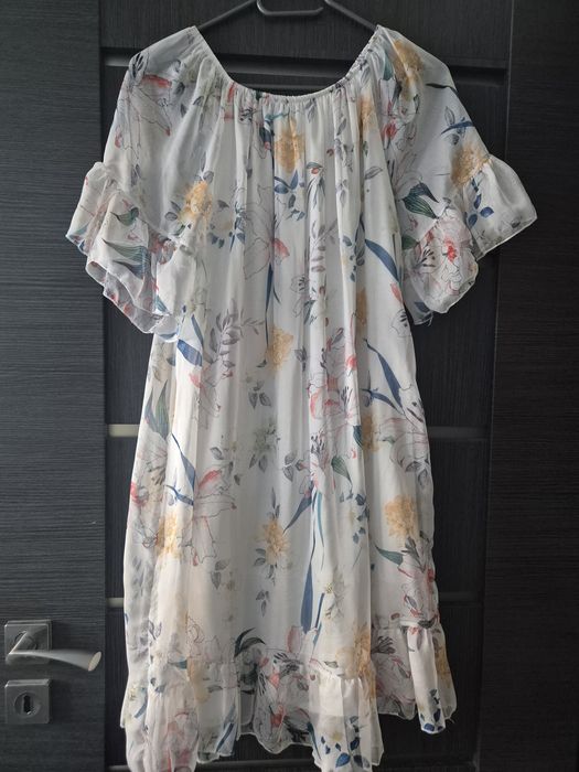 Zwiewna sukienka oversize