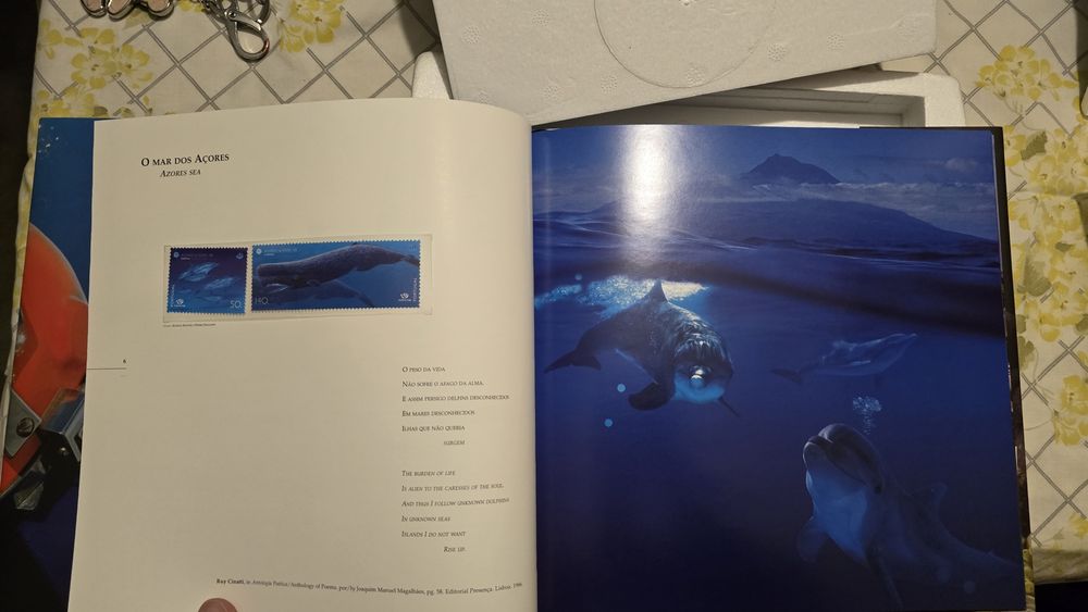 Livro "Portugal em Selos" completo - 1998