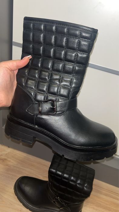Śliczne nowe buty zimowe 38!!