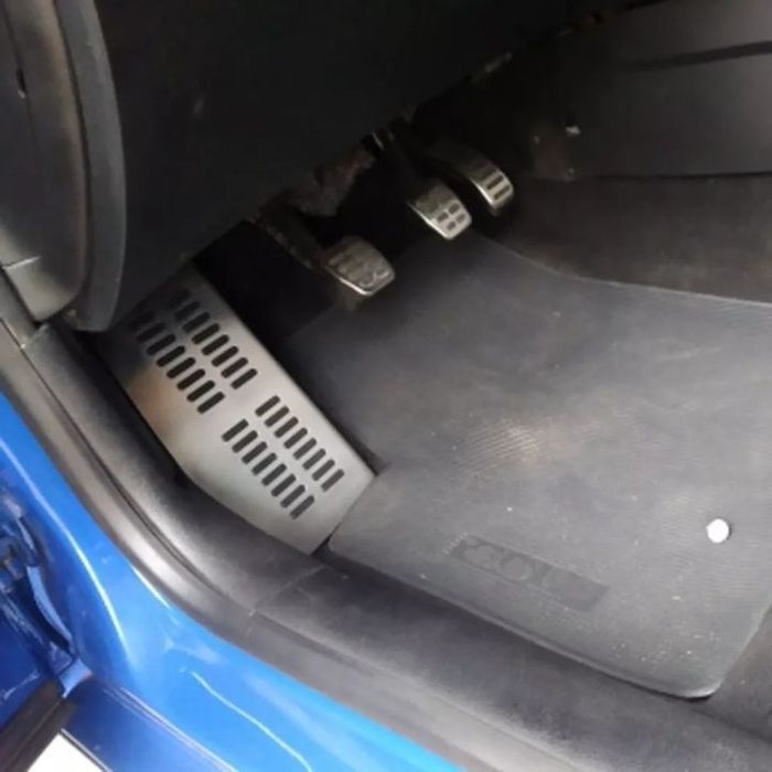 Conjunto Capas Pedais Alumínio Volkswagen Seat Audi - 4 peças