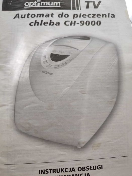 Automat do pieczenia chleba Optimum CH-9000