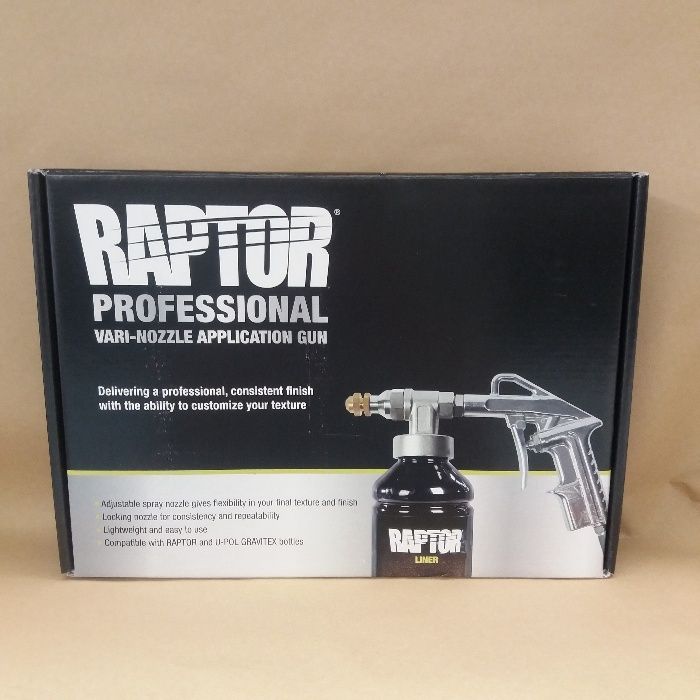 Пистолет для нанесения U-POL Raptor Gravitex с регулируемой дюзой