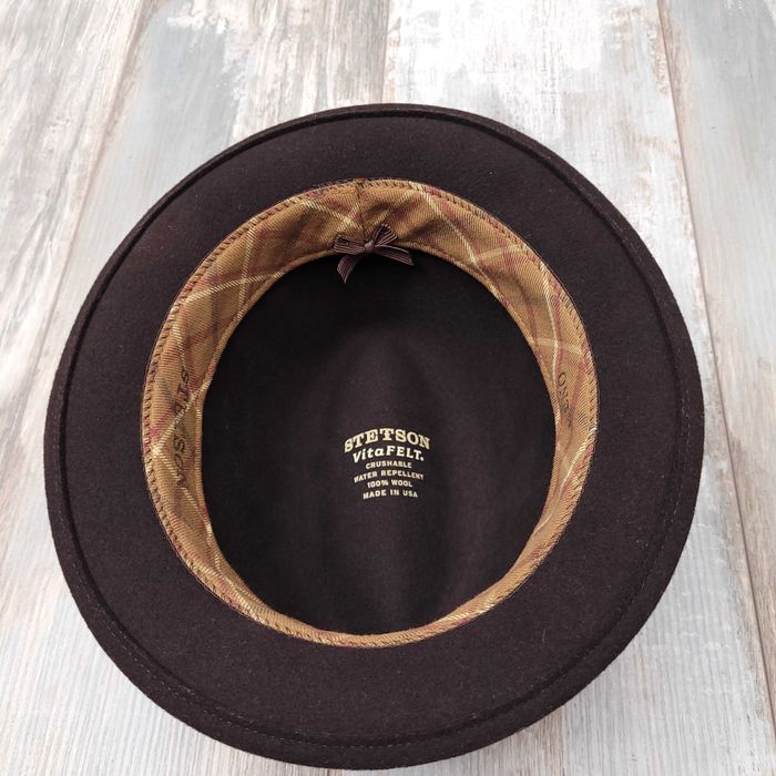 STETSON VitaFelt Reno Kapelusz Męski Made In Usa 100% Wool Hat Cap