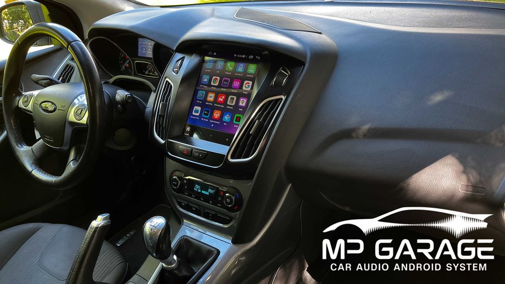 Ford Focus MK3 2011 - 2018 Nawigacja Android Tesla CarPlay/AA LTE Qled