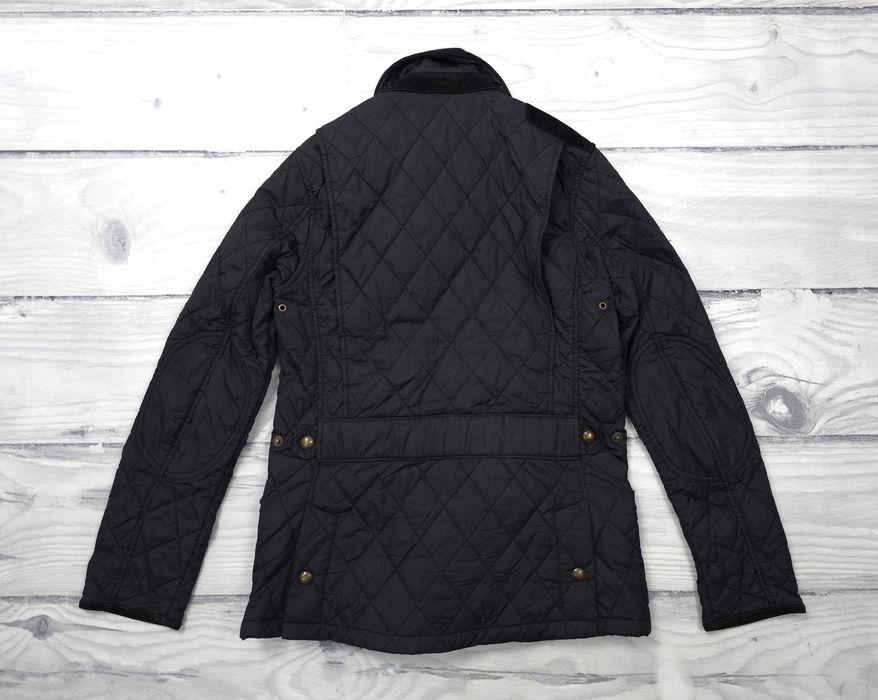 POLO RALPH LAUREN Damska Kurtka Czarna Rozpinana S 36