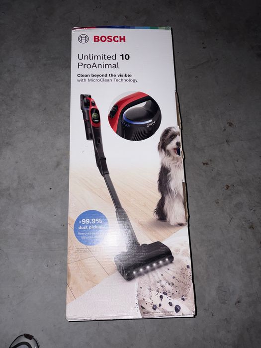 Bosch Aspirador vertical unlimited 10 pro animal - NOVO